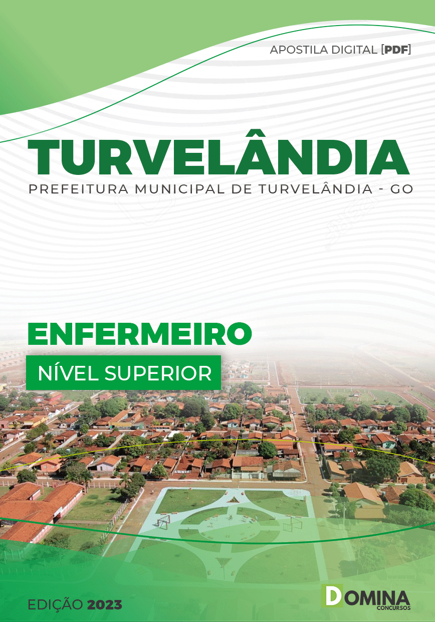 Apostila Digital Pref Turvelândia GO 2023 Enfermeiro