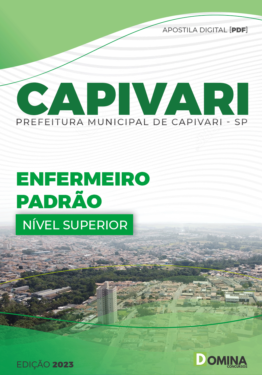 Apostila Concurso Pref Capivari SP 2023 Enfermeiro