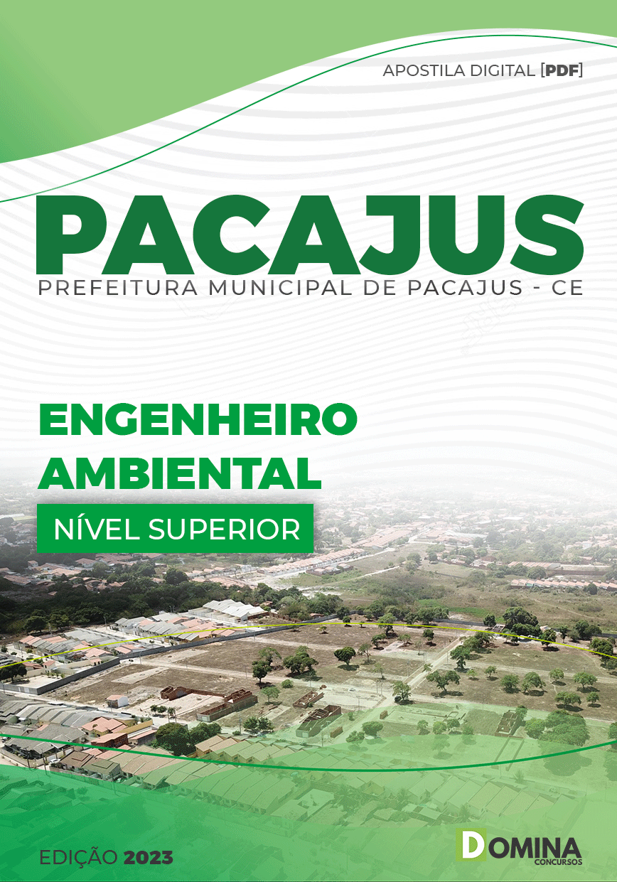 Apostila Concurso Pref Pacajus CE 2023 Engenheiro Ambiental