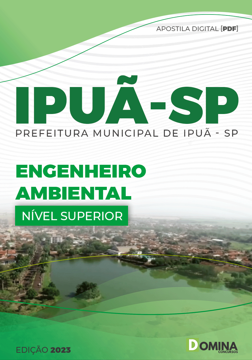 Apostila Concurso Pref Ipuã SP 2023 Engenheiro Ambiental