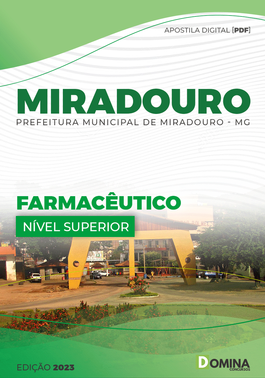 Apostila Digital Pref Miradouro MG 2023 Farmacêutico