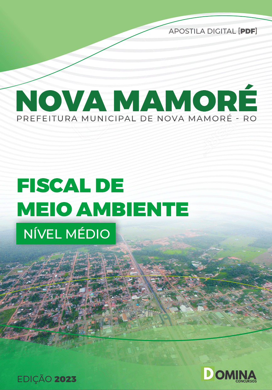 Apostila Pref Nova Mamoré RO 2023 Fiscal Meio Ambiente