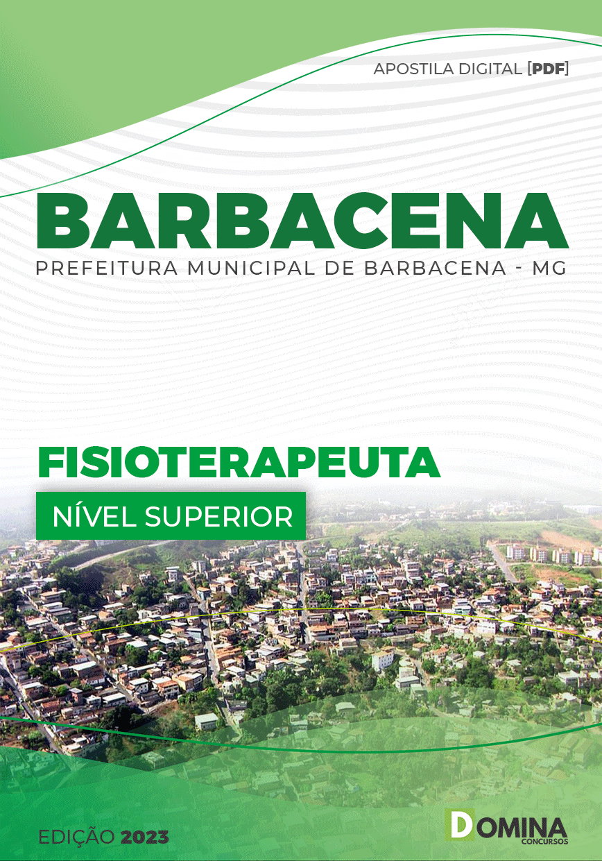 Apostila Digital Pref Barbacena MG 2023 Fisioterapeuta