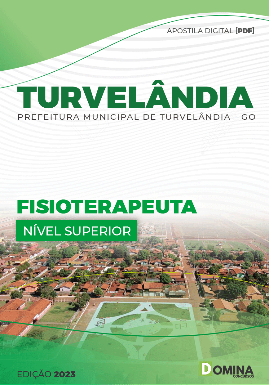 Apostila Digital Pref Turvelândia GO 2023 Fisioterapeuta