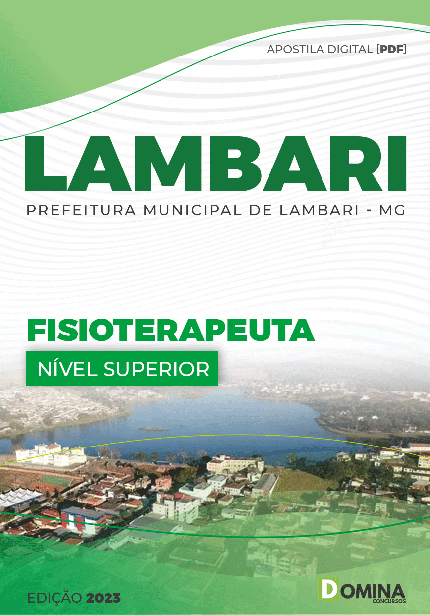 Apostila Digital Pref Lambari MG 2023 Fisioterapeuta