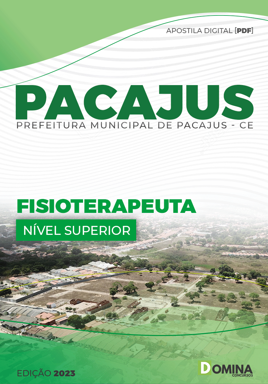 Apostila Concurso Pref Pacajus CE 2023 Fisioterapeuta