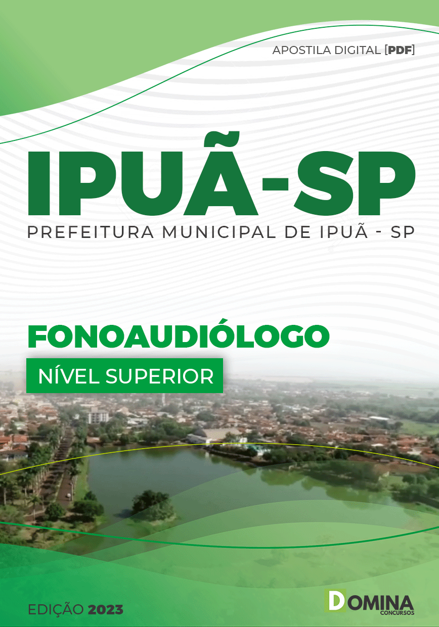 Apostila Concurso Pref Ipuã SP 2023 Fonoaudiólogo