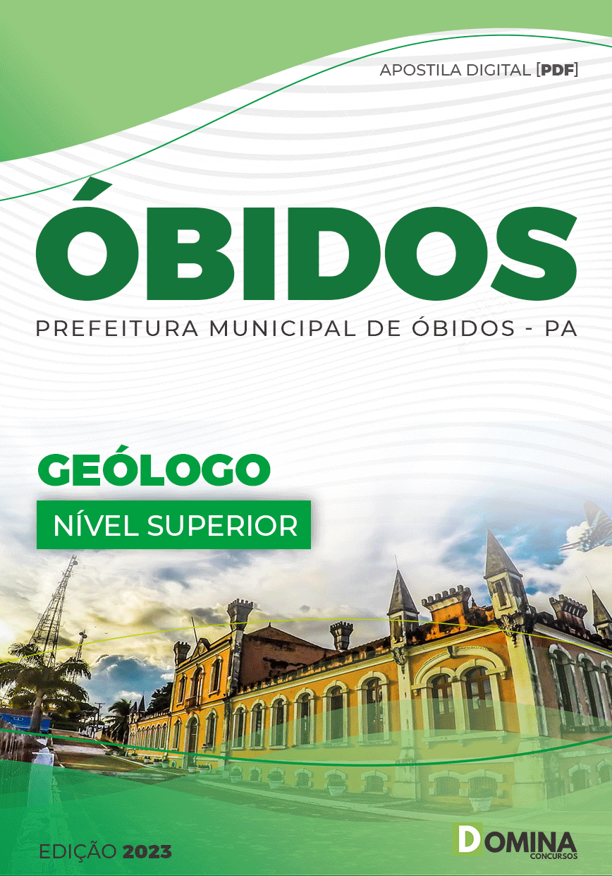 Apostila Digital Concurso Pref Óbidos PA 2023 Geólogo