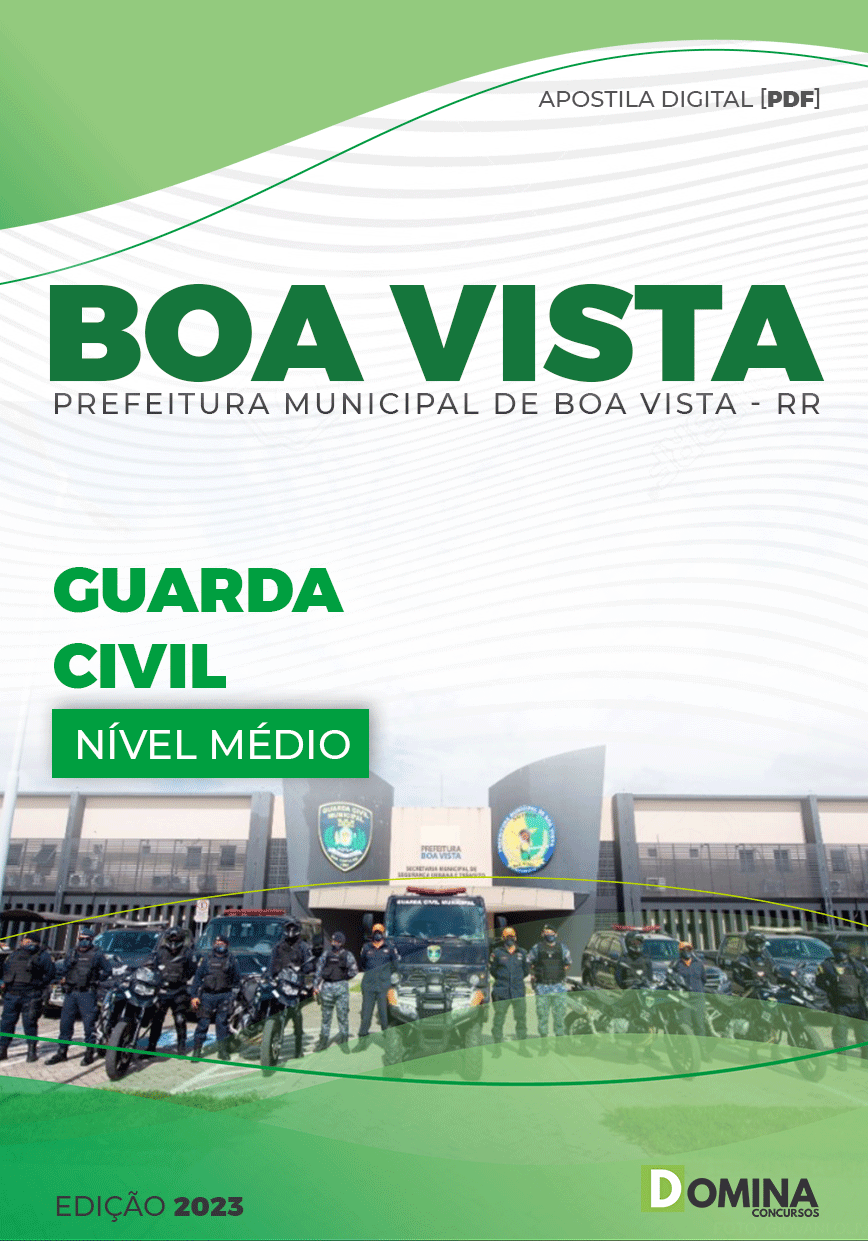 Apostila Concurso Pref Boa Vista RR 2023 Guarda Civil