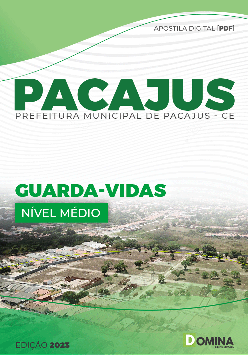 Apostila Concurso Pref Pacajus CE 2023 Guarda Vidas