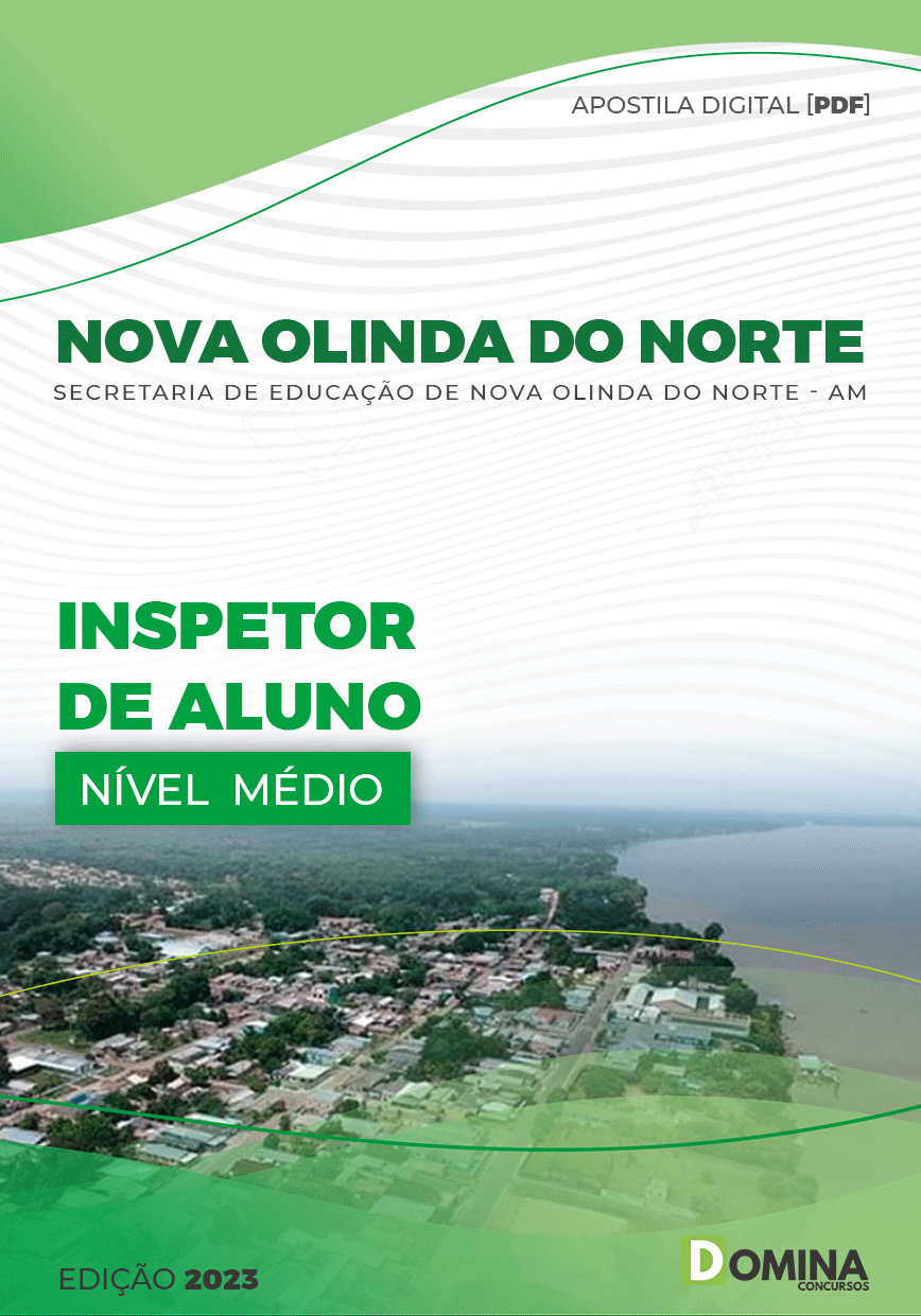 Apostila Pref Nova Olinda Norte AM 2023 Inspetor Alunos