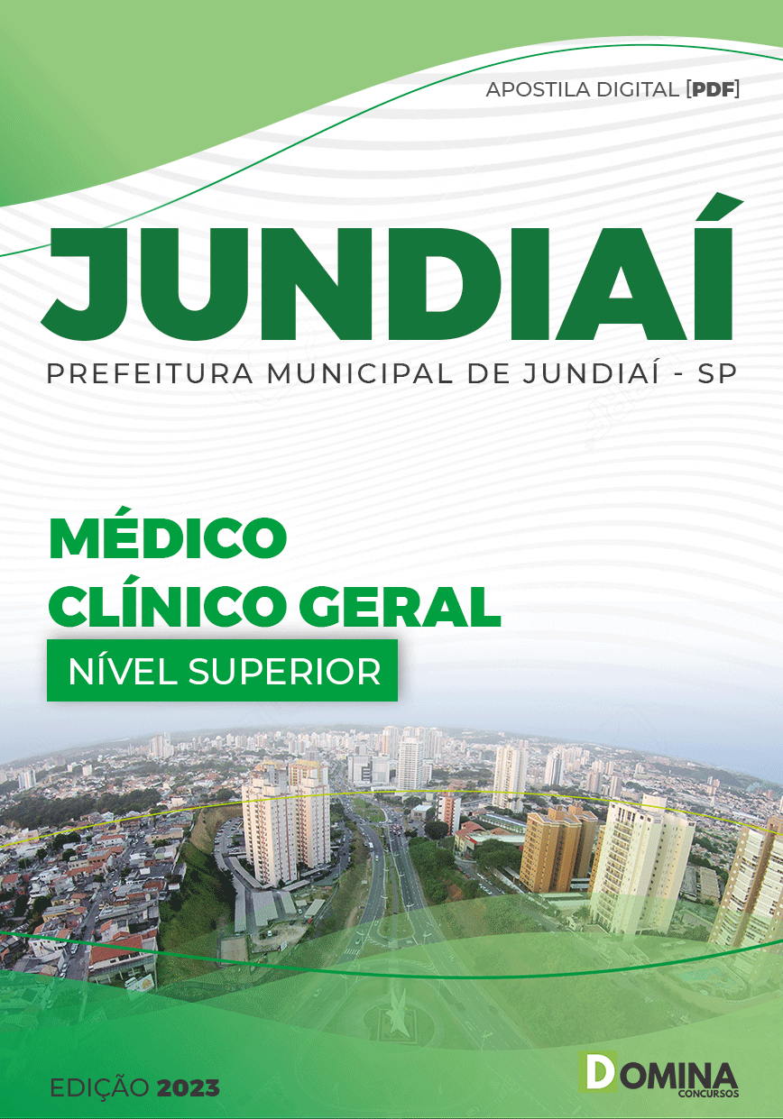 Apostila Digital Pref Jundiaí SP 2023 Médico Clínico Geral