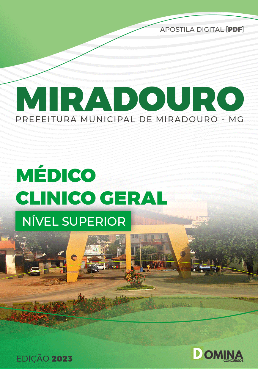 Apostila Pref Miradouro MG 2023 Médico Clínico Geral