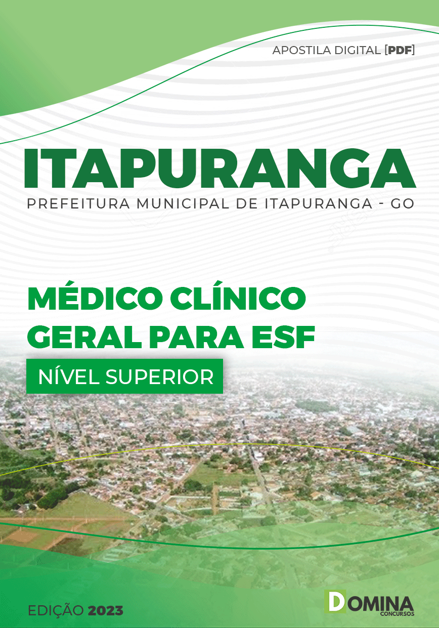 Apostila Pref Itapuranga GO 2023 Médico Clínico Geral ESF