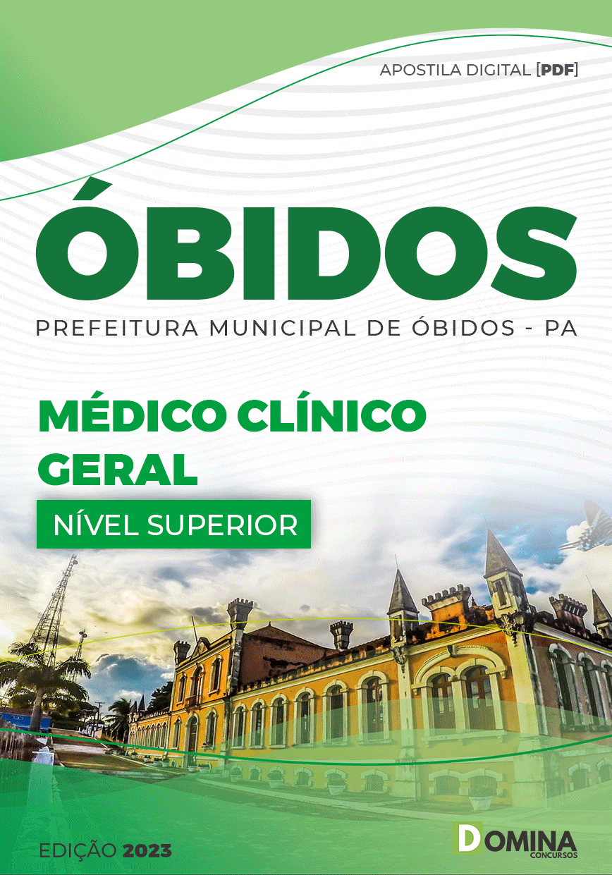 Apostila Concurso Pref Óbidos PA 2023 Médico Clínico Geral