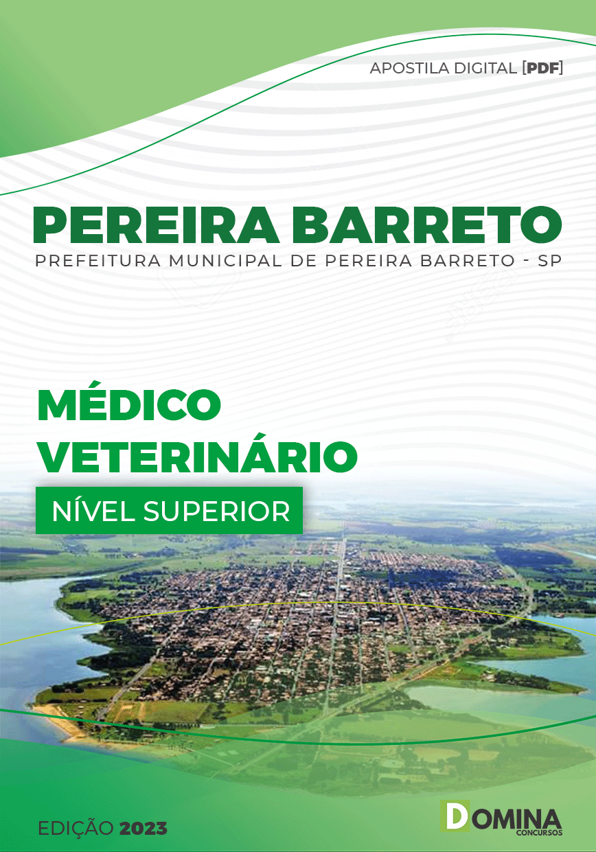 Apostila Pref Pereira Barreto SP 2023 Médico Veterinário