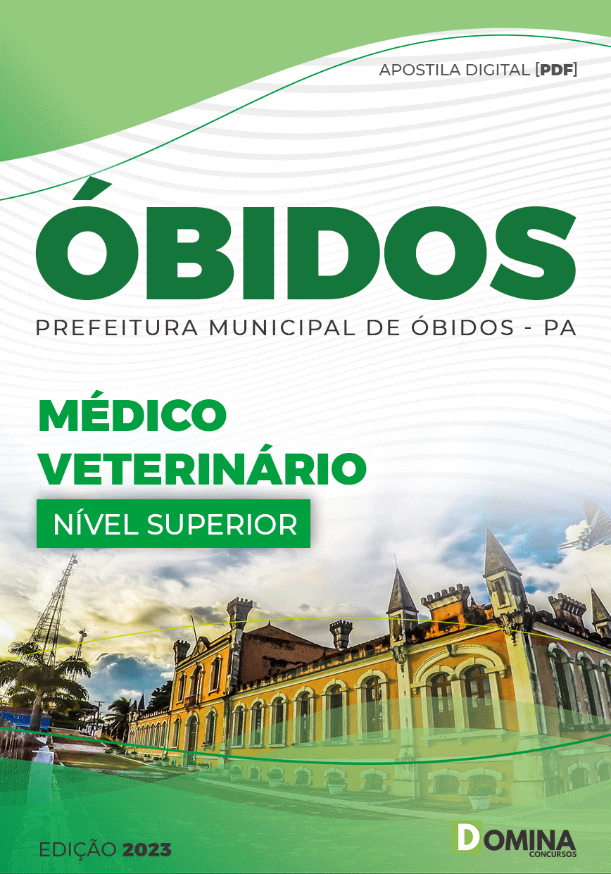 Apostila Concurso Pref Óbidos PA 2023 Médico Veterinário