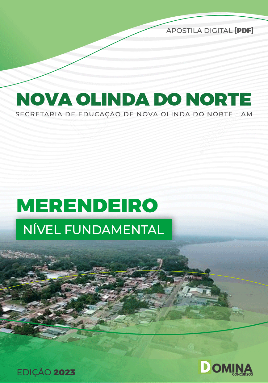 Apostila Pref Nova Olinda Norte AM 2023 Merendeiro