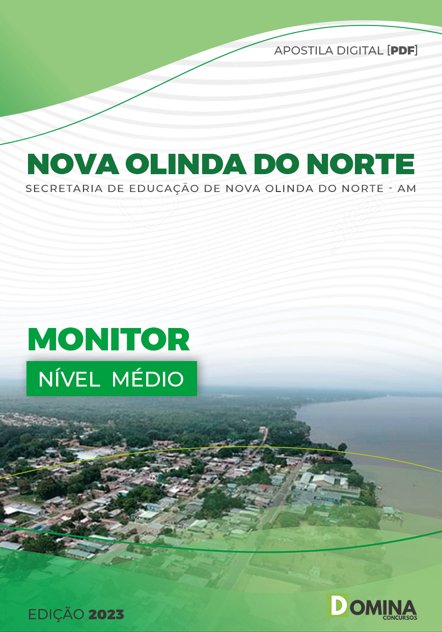 Apostila Digtial Pref Nova Olinda Norte AM 2023 Monitor