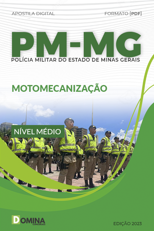 Apostila Concurso PM MG 2023 Auxiliar Motomecanização