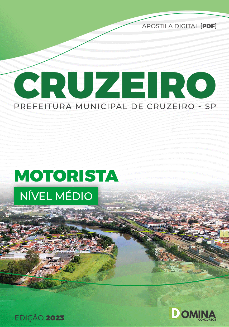 Apostila Concurso Pref Cruzeiro SP 2023 Motorista
