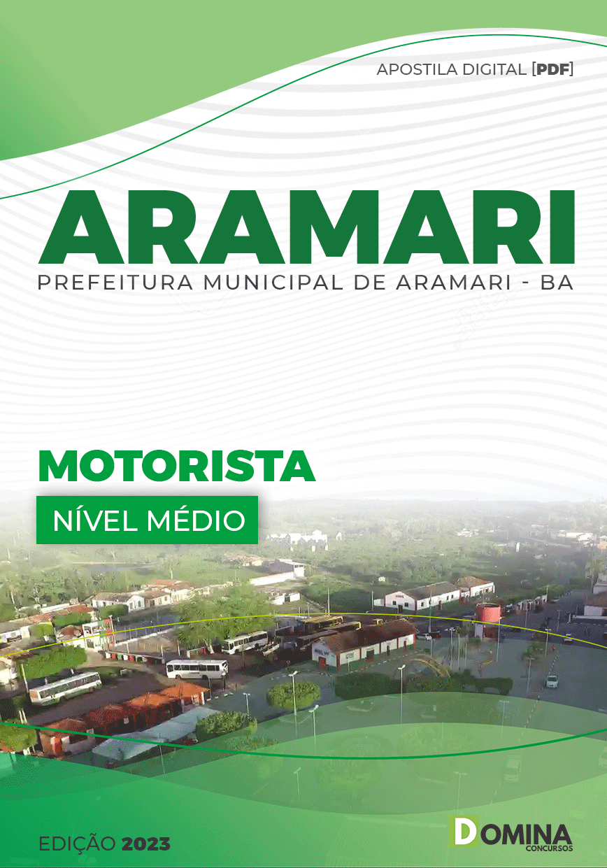 Apostila Concurso Pref Aramari BA 2023 Motorista