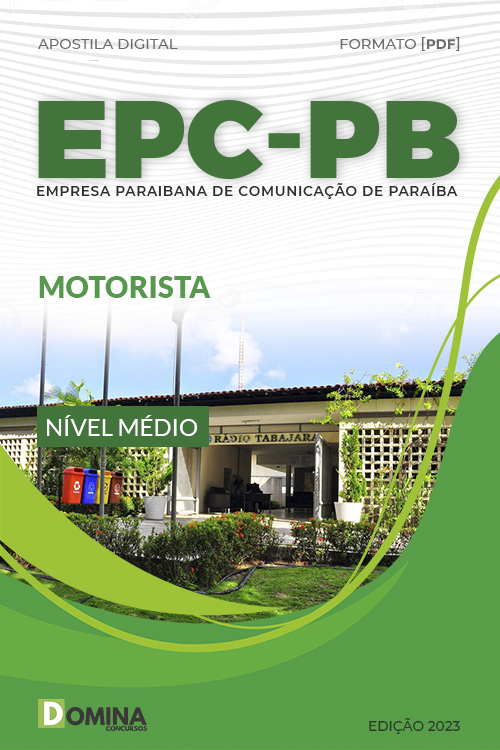 Apostila Digital Concurso Público EPC PE 2023 Motorista