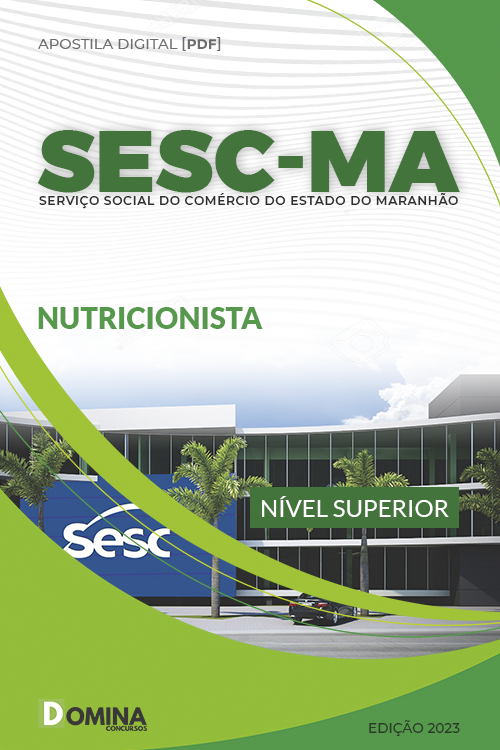 Apostila Digital Concurso SESC MA 2023 Nutricionista