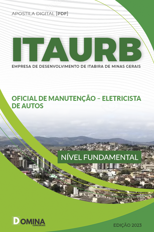Apostila ITAURB MG 2023 Oficial Manutenção Eletricista Autos