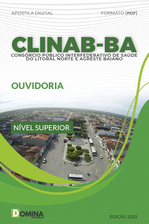 Apostila Digital Concurso CLINAB BA 2023 Ouvidoria