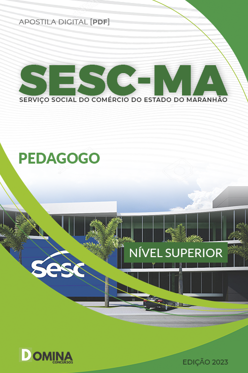 Apostila Digital Concurso SESC MA 2023 Pedagogo