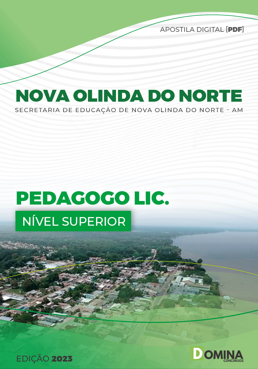 Apostila Pref Nova Olinda Norte AM 2023 Pedagogo