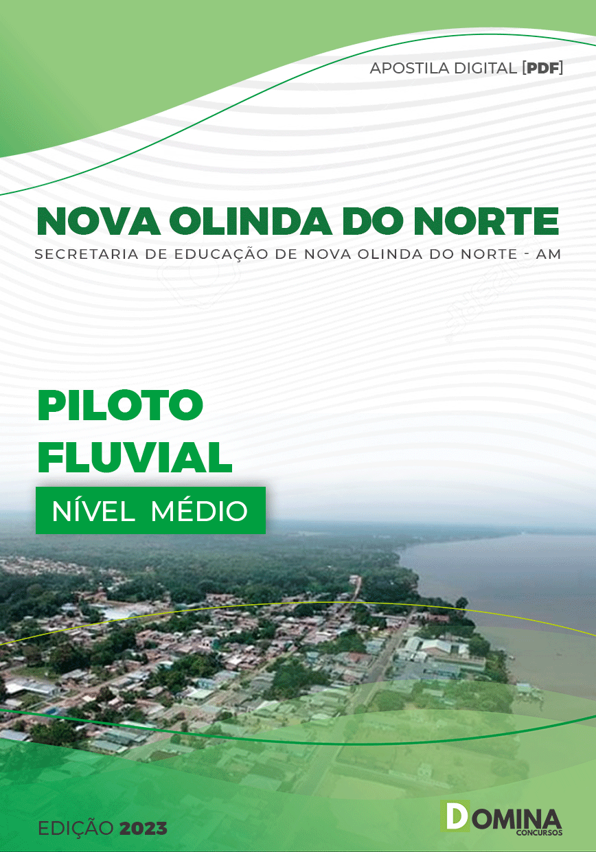 Apostila Pref Nova Olinda Norte AM 2023 Piloto Fluvial