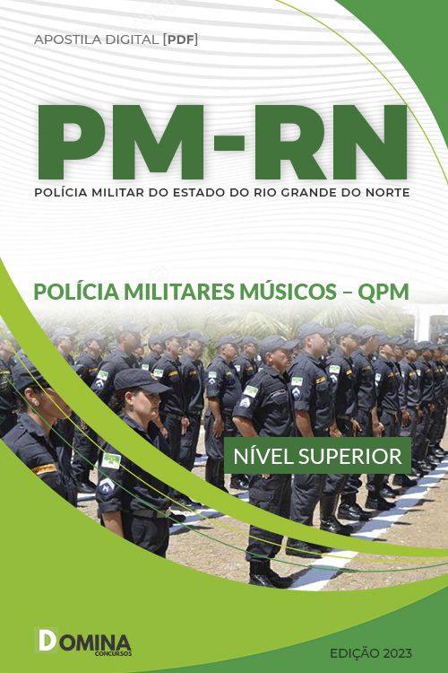 Apostila Concurso PM RN 2023 Polícia Militares Músicos