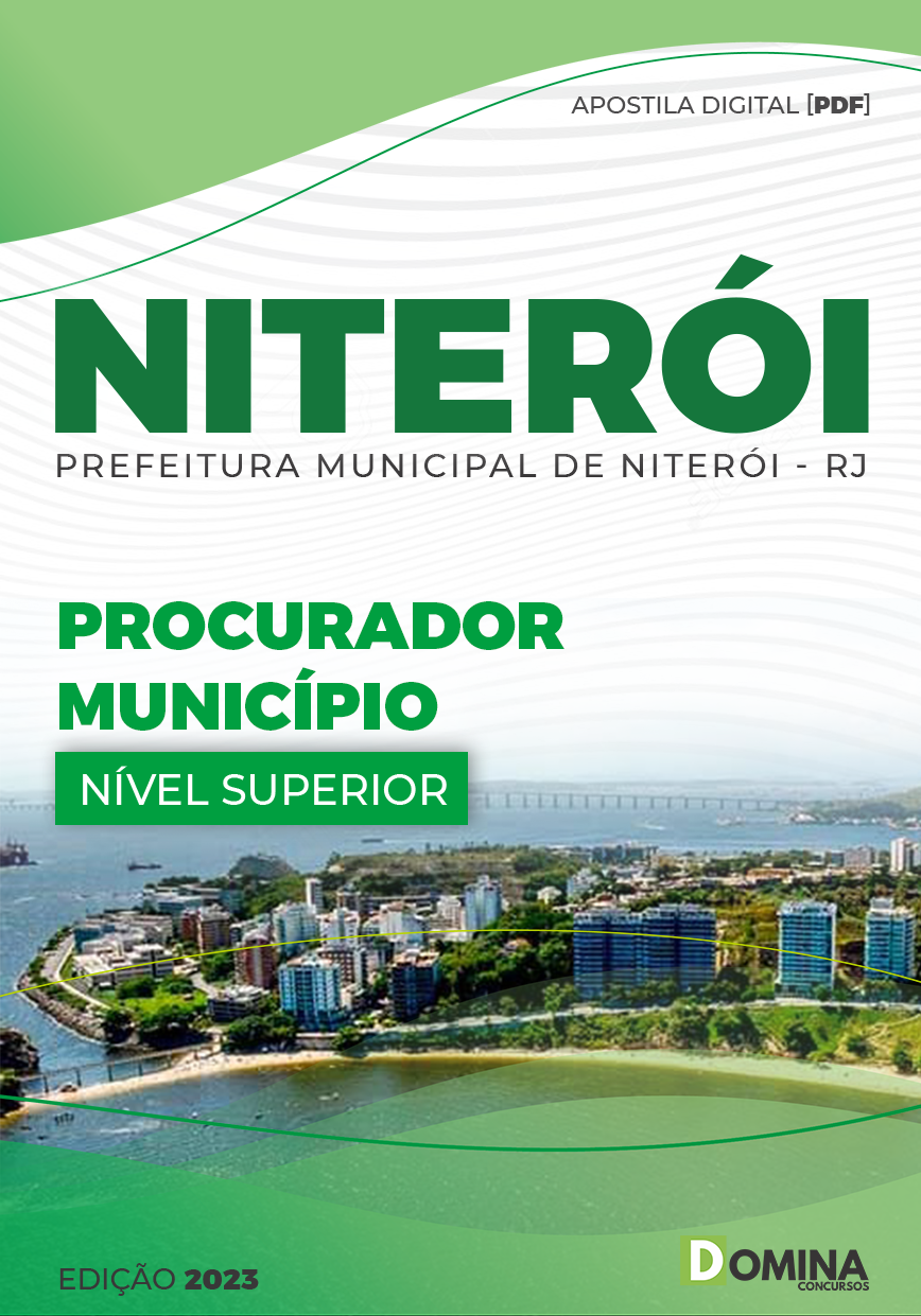 Apostila Digital Pref Niterói RJ 2023 Procurador Município