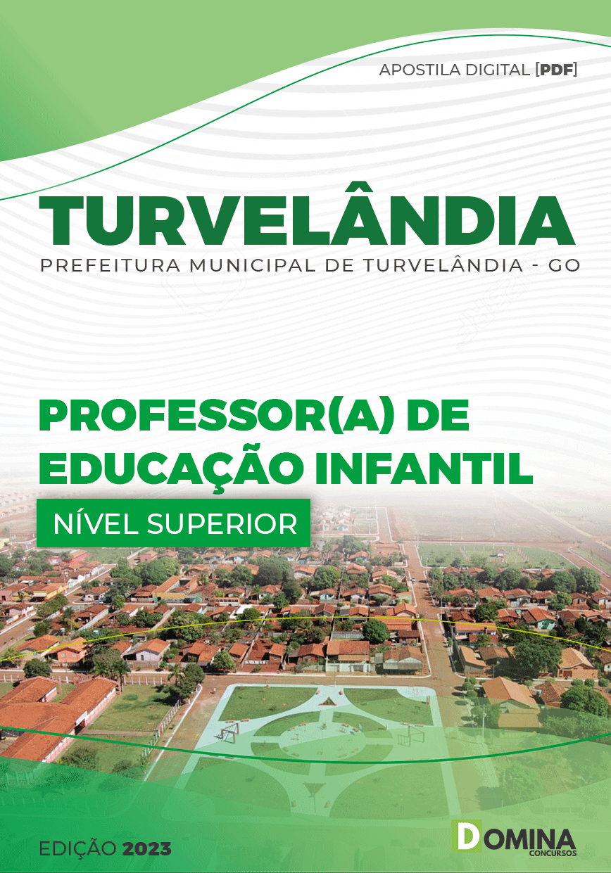 Apostila Pref Turvelândia GO 2023 Professor Educação Infantil