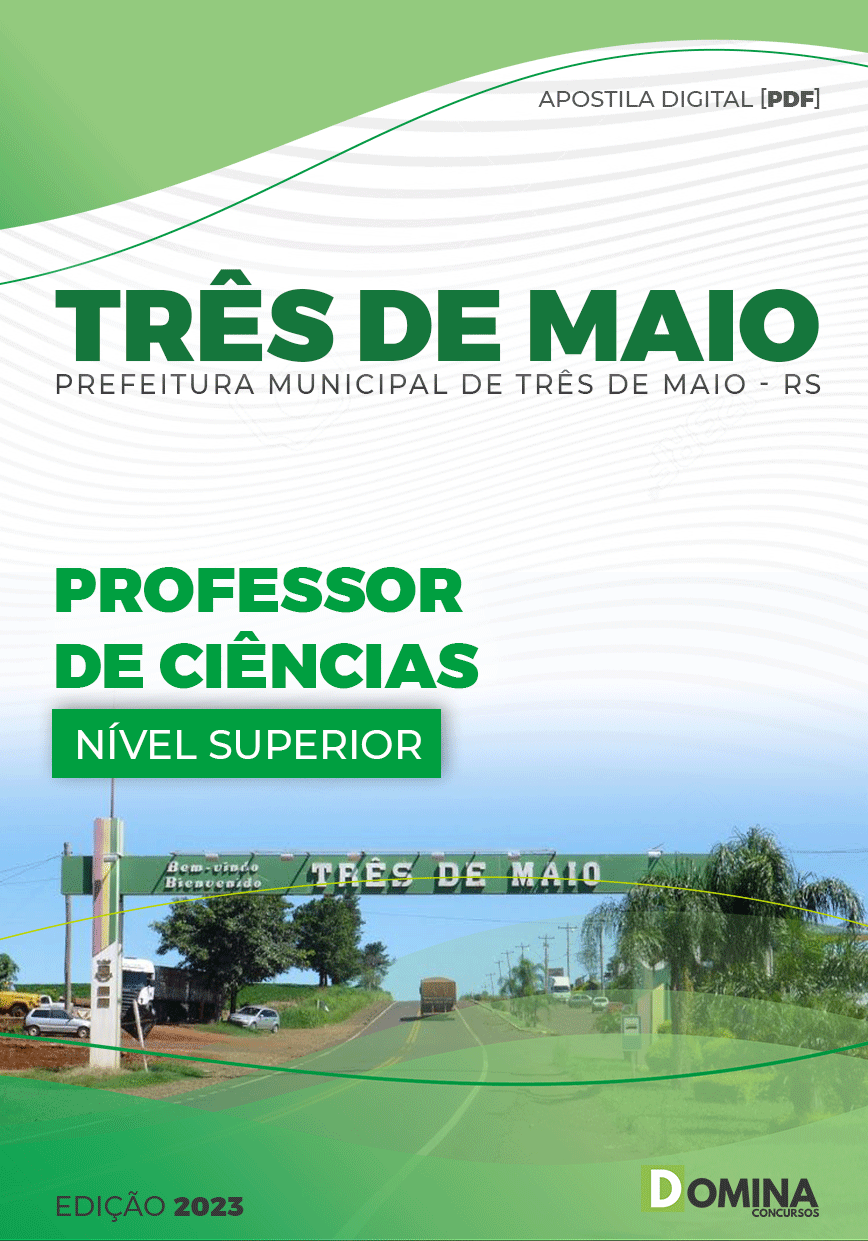 Apostila Digital Pref Três Maio RS 2023 Professor Ciências