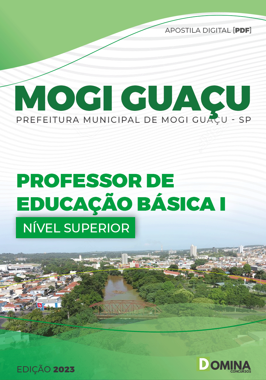 Apostila Pref Mogi Guaçu SP 2023 Professor Educação Básica I