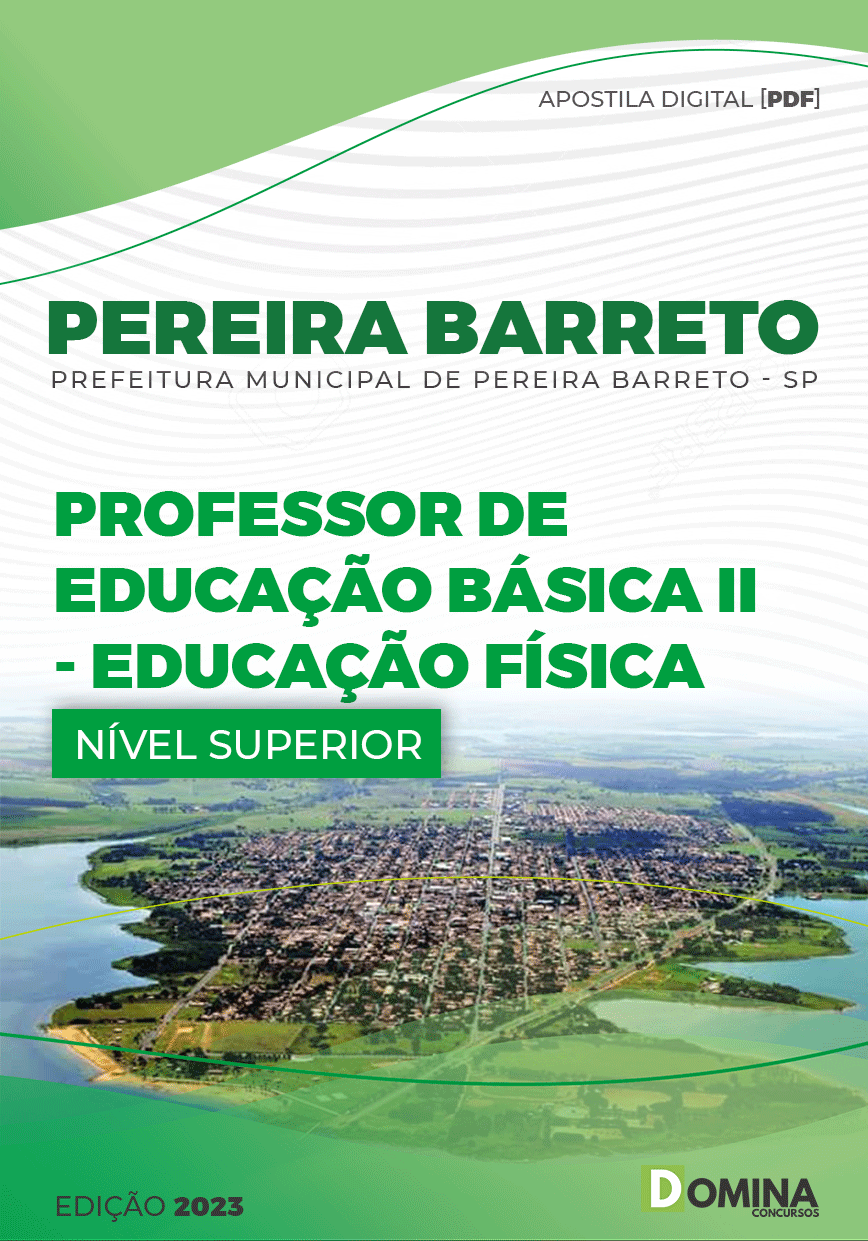 Apostila Pref Pereira Barreto SP 2023 Professor II Educação Física