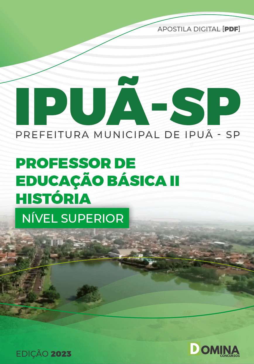 Apostila Concurso Pref Ipuã SP 2023 PEB II História