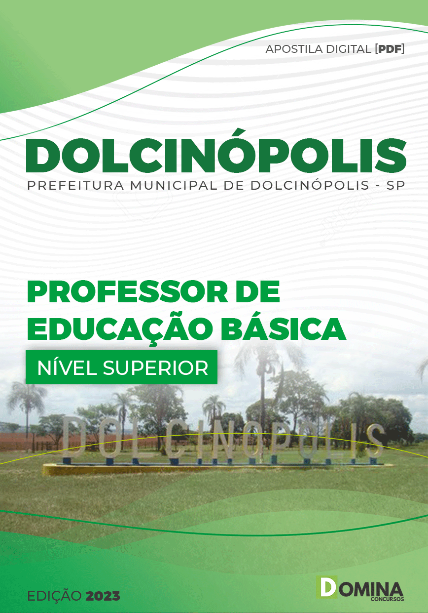 Apostila Pref Dolcinópolis SP 2023 Professor Educação Básica I