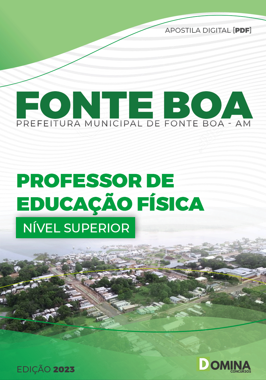 Apostila Pref Fonte Boa AM 2023 Professor Educação Física