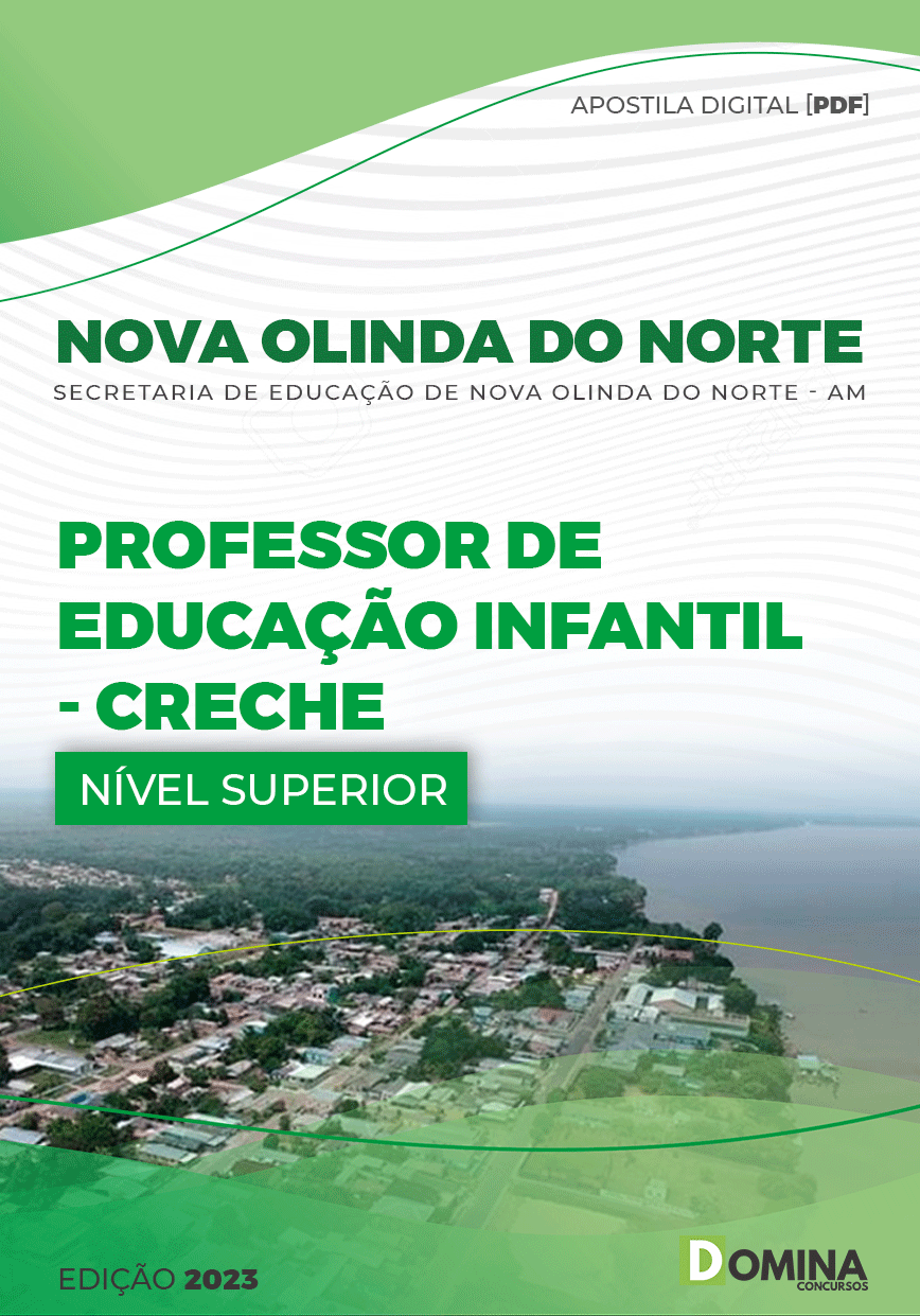 Apostila Pref Nova Olinda Norte AM 2023 Professor Educação Infantil