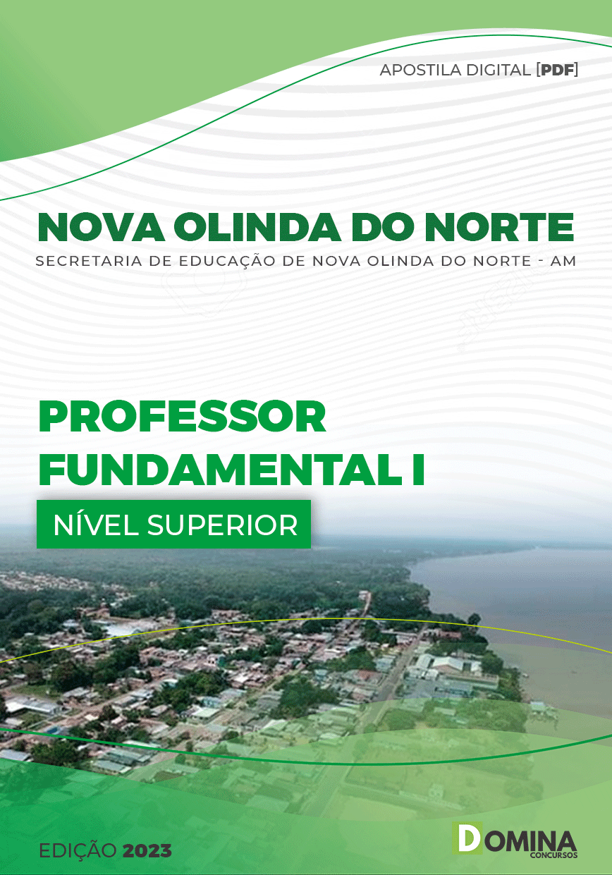Apostila Pref Nova Olinda Norte AM 2023 Professor Fundamental I