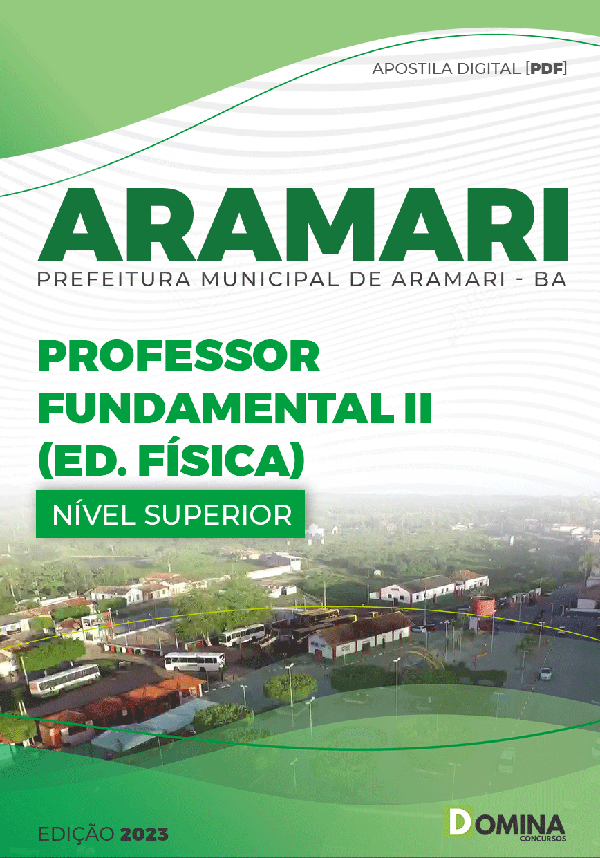 Apostila Pref Aramari BA 2023 Professor Fundamental II Educação Física