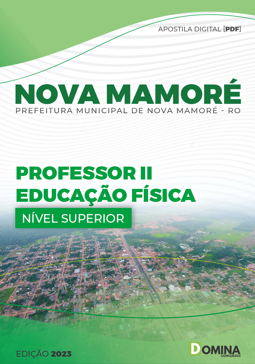Apostila Pref Nova Mamoré RO 2023 Professor II Educação Física