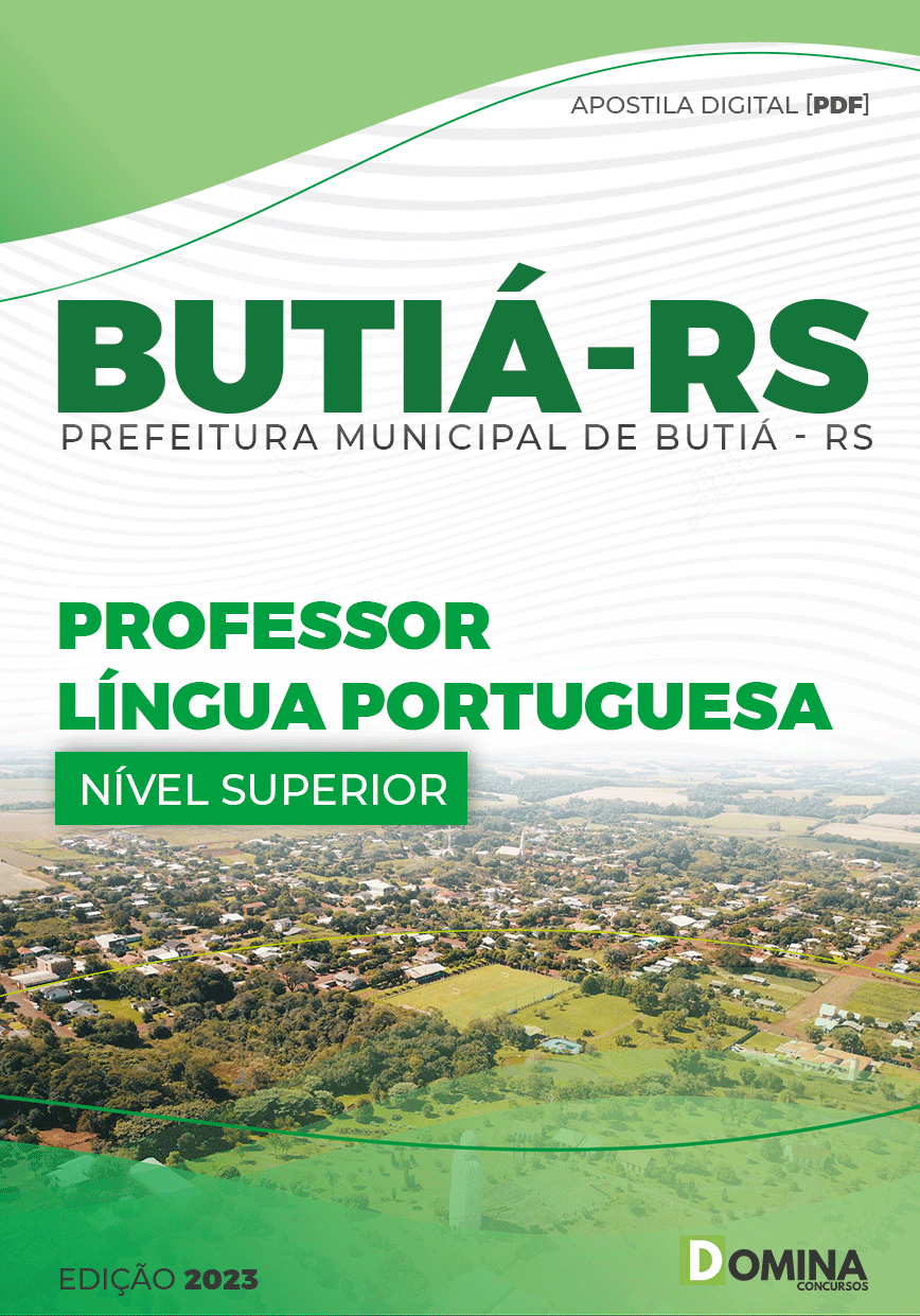 Apostila Digital Pref Butiá RS 2023 Professor Língua Portuguesa