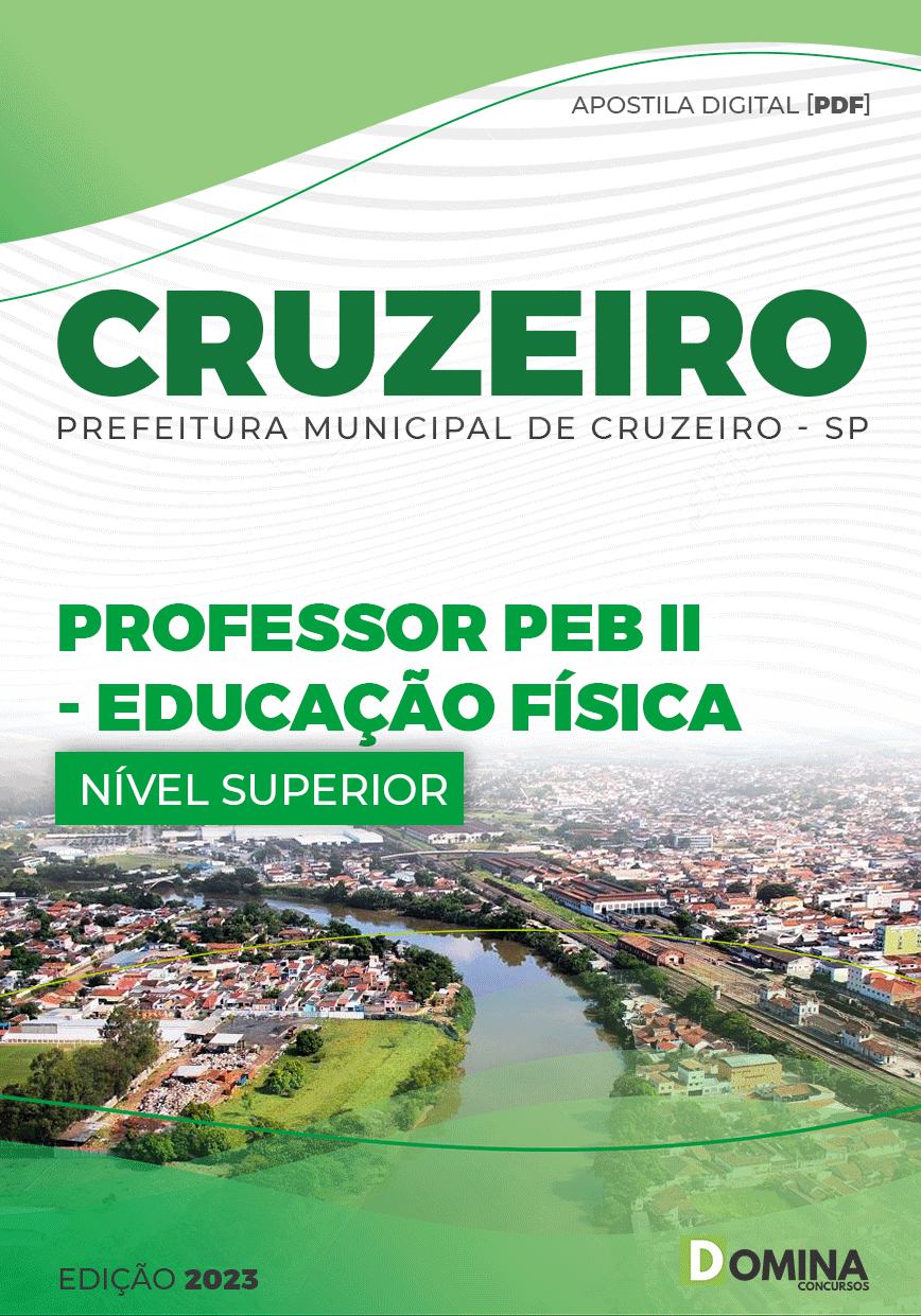 Apostila Pref Cruzeiro SP 2023 Professor PEB II Educação Física