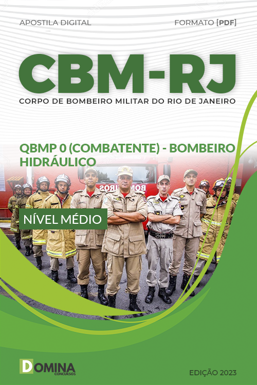 Apostila Bombeiro RJ 2023 Soldado Combatente Bombeiro Hidráulico