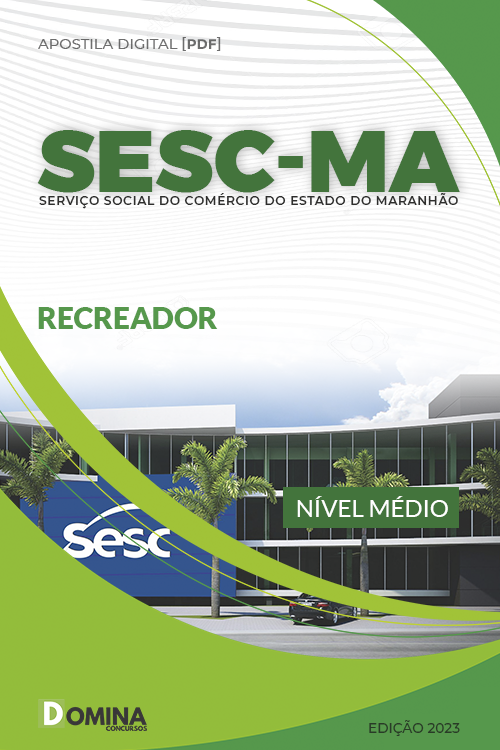 Apostila Digital Concurso SESC MA 2023 Recreador